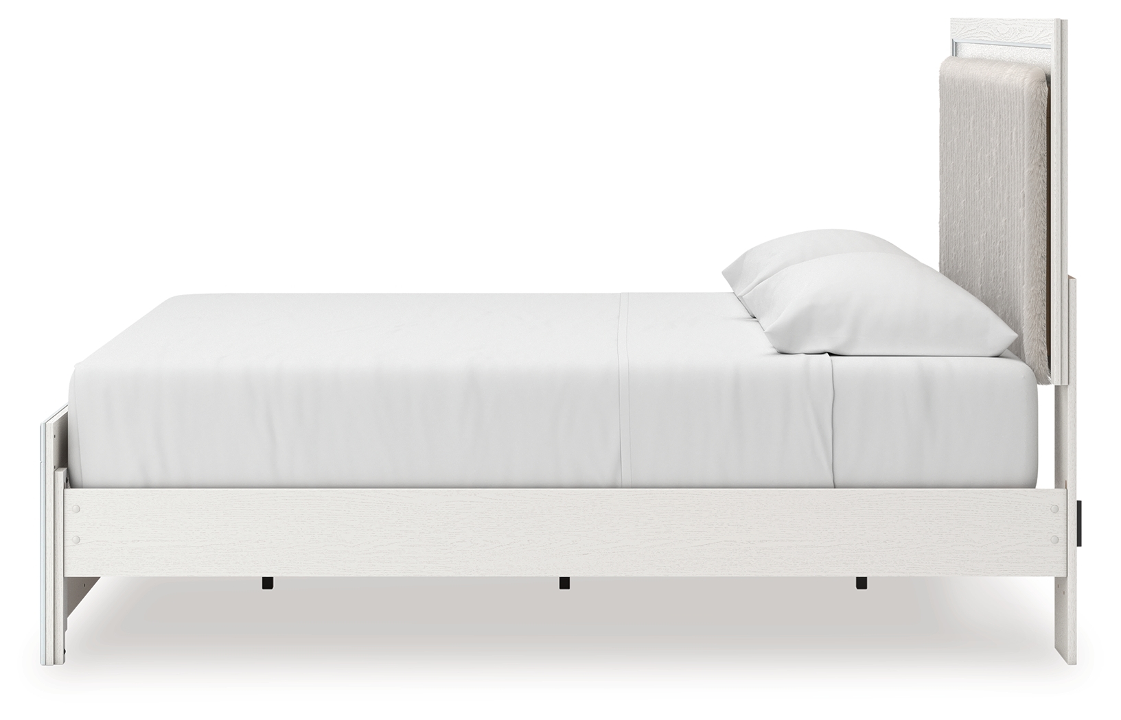 StyleLine Zuraleus King Upholstered Panel Platform Bed