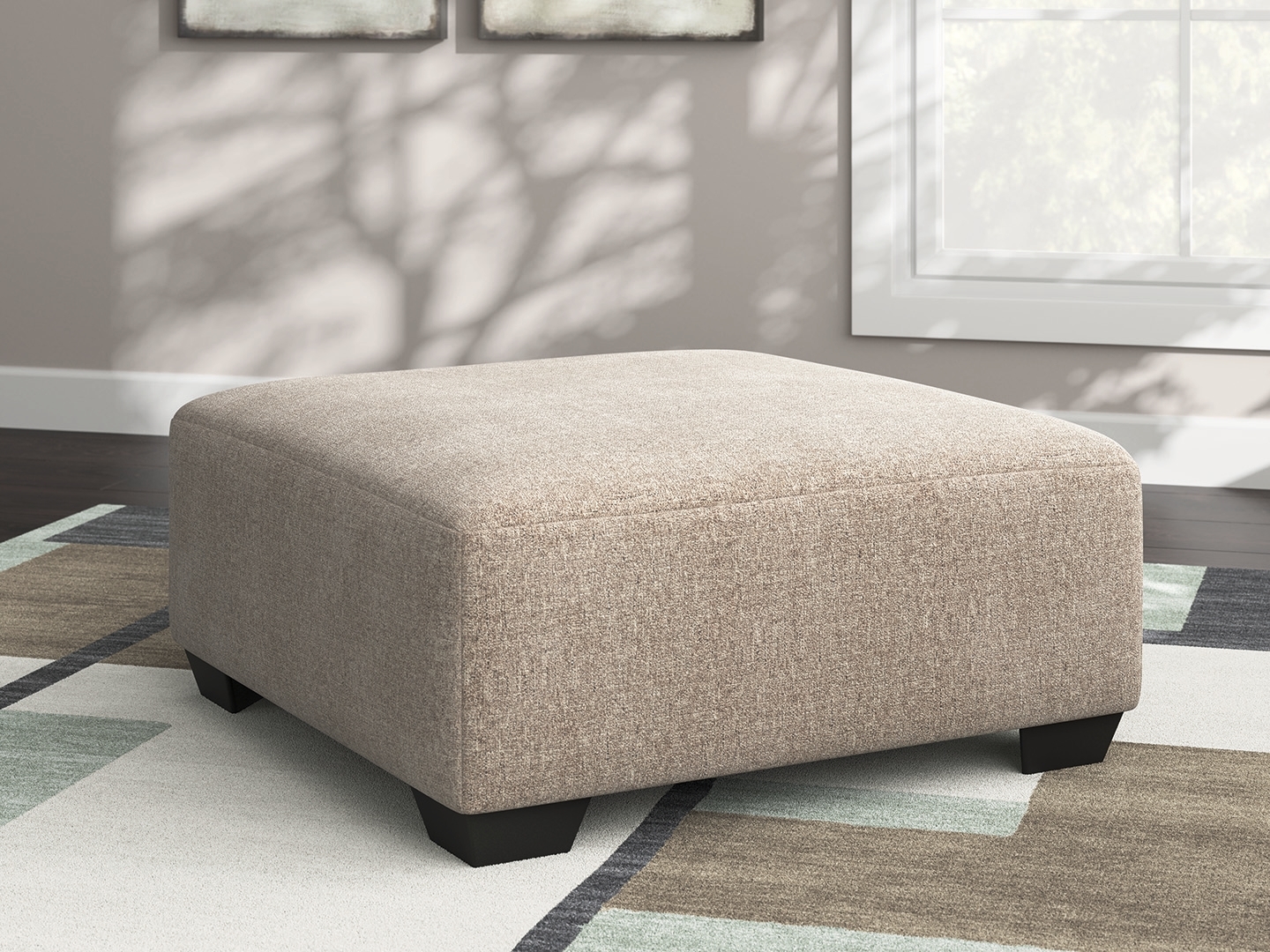 Benchcraft Newellen Oversized Accent Ottoman