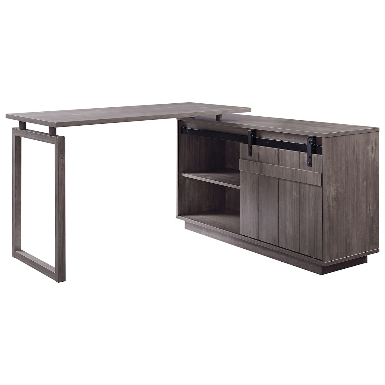 Acme Furniture Bellarosa L-Shaped Desk