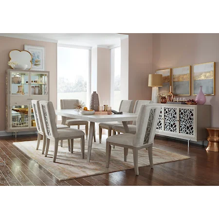 Contemporary 7-Piece Dining Room Set