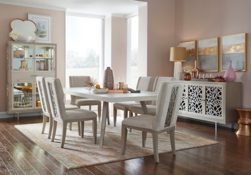 Contemporary 7-Piece Dining Room Set