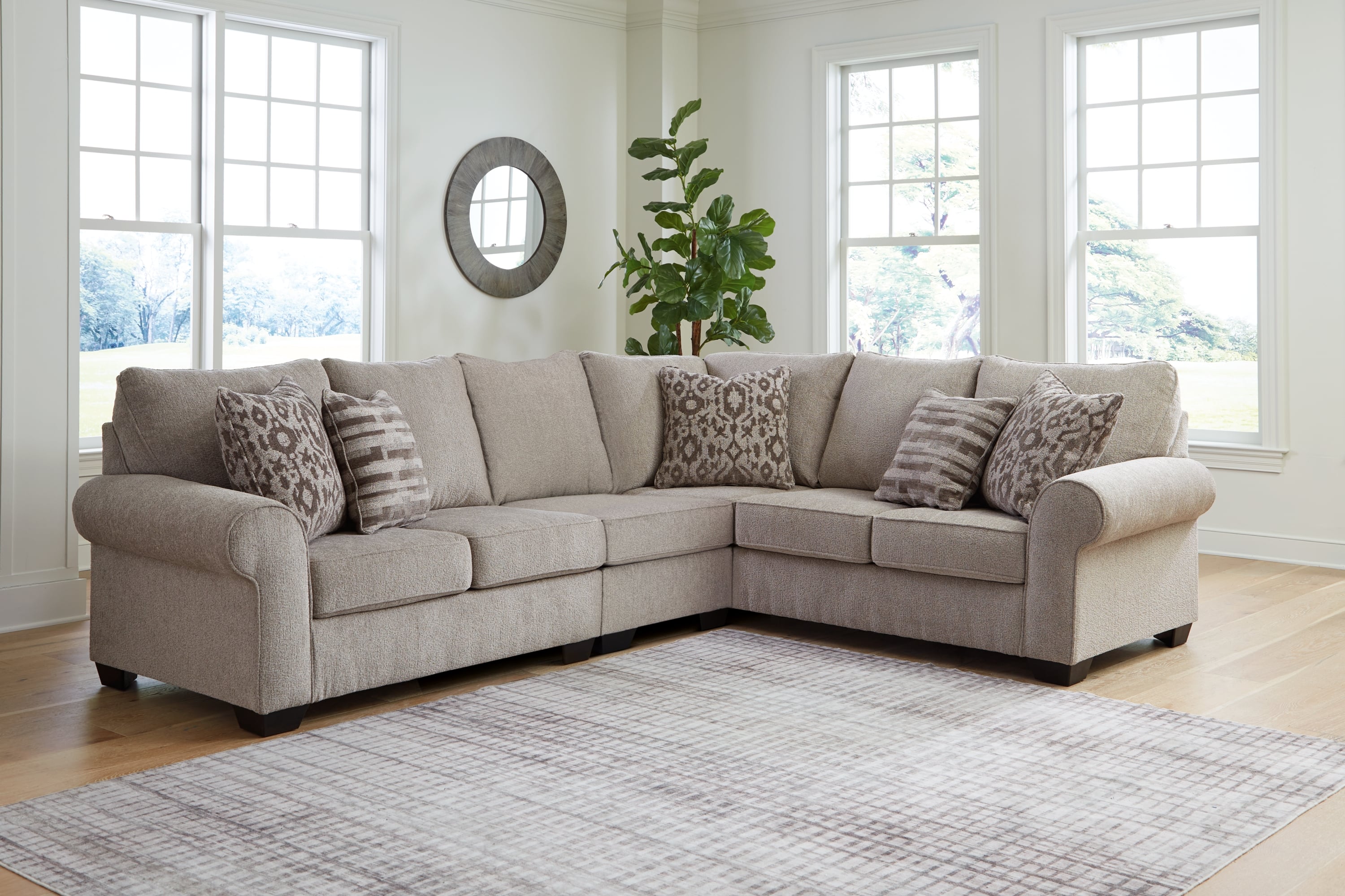 Signature Design by Ashley Claireah 90603S4 Casual 3Piece Sectional