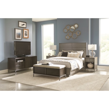 Queen Plinth Platform Bed