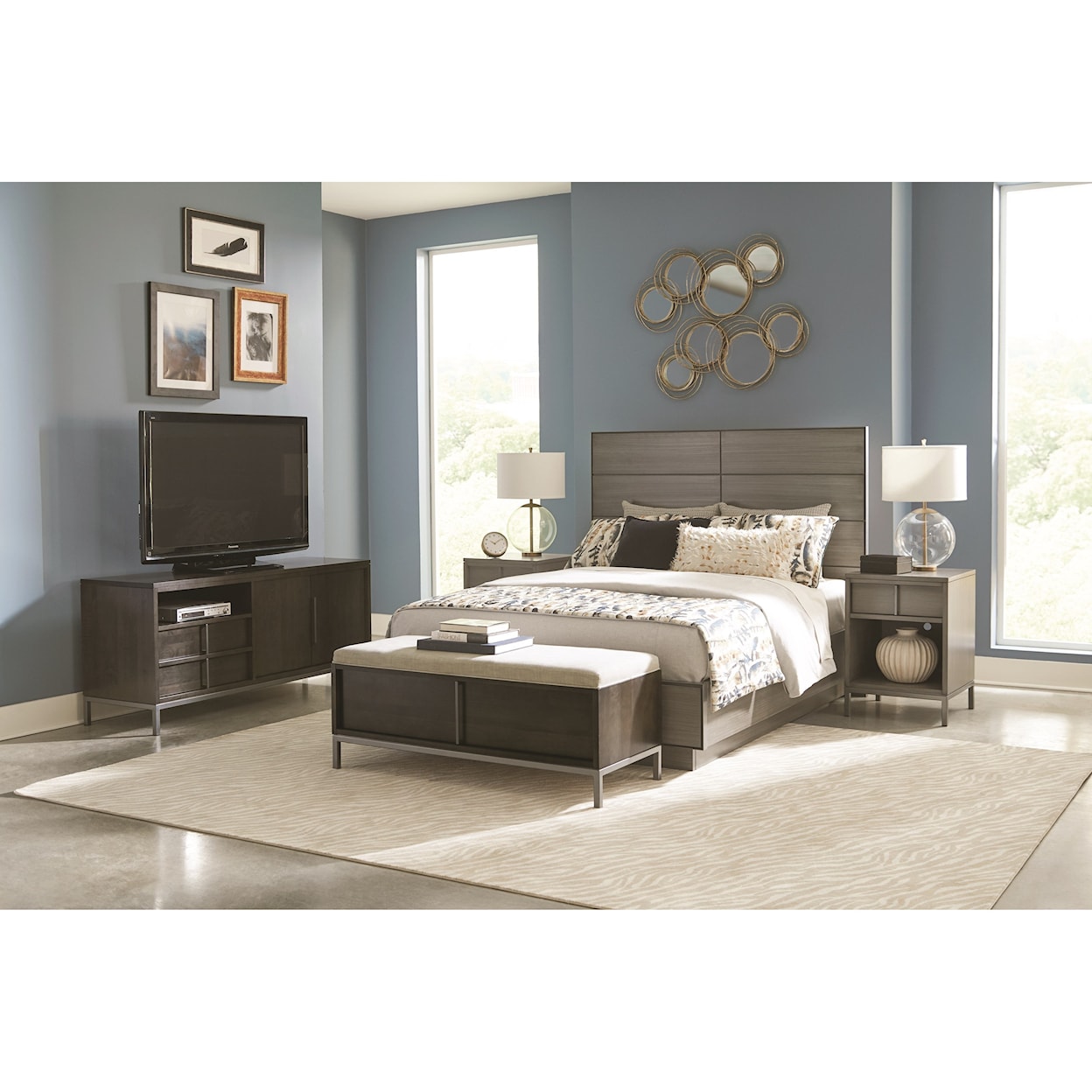 Durham Milestone Queen Plinth Platform Bed