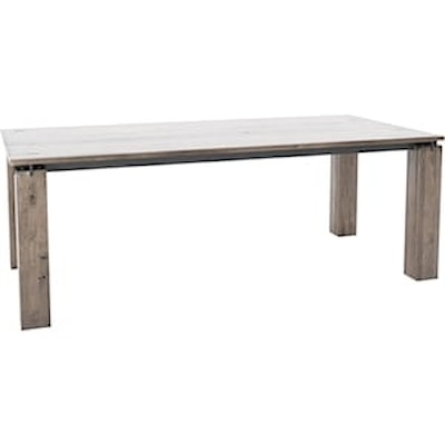 Canadel East Side Rectangular wood table