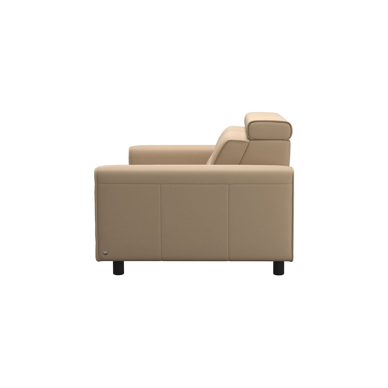 Stressless by Ekornes Emily PWR Reclining Love with 2 Seats & Wide Arms