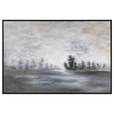 Evening Mist Landscape Art