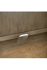 Liberty Furniture Americana Farmhouse Transitional Credenza & Hutch Set with Built-in Lighting