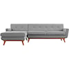 Modway Engage Left-Facing Sectional Sofa