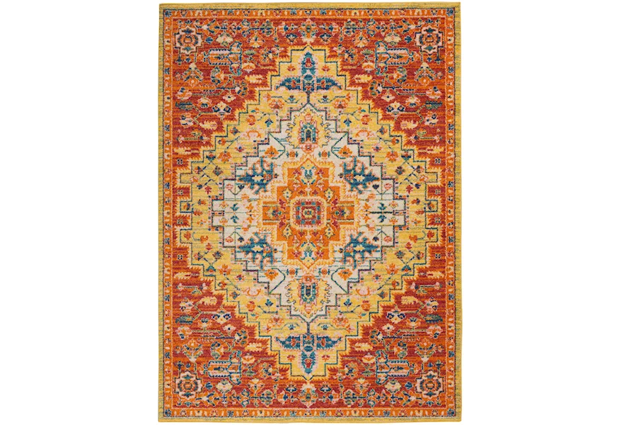 Allur 5'3" x 7'3"  Rug by Nourison at Home Collections Furniture