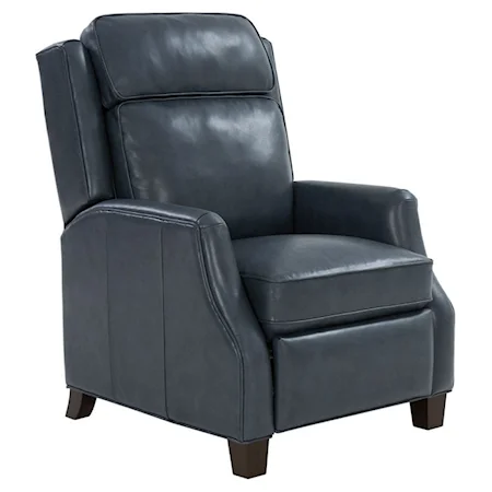 Transitional Push Back Recliner with Articulating Headrest