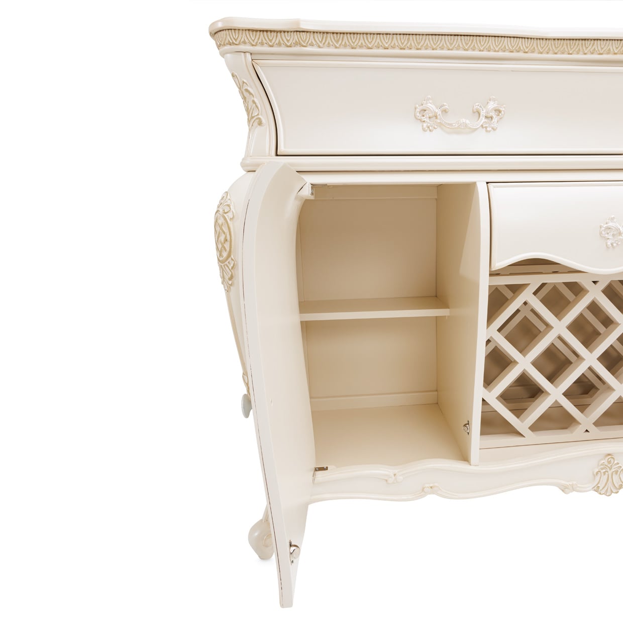 Michael Amini Lavelle Classic Pearl 3-Drawer Sideboard