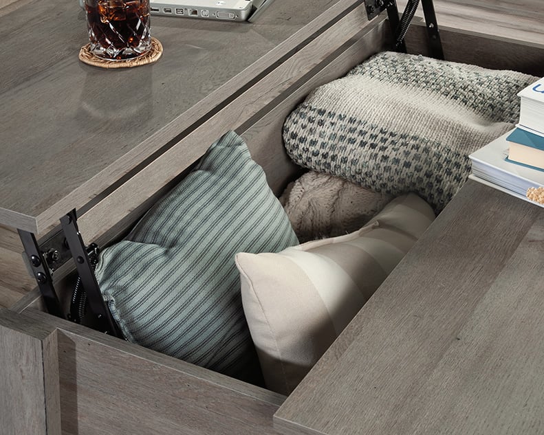 Sauder Trestle Trestle Lift-Top Coffee Table