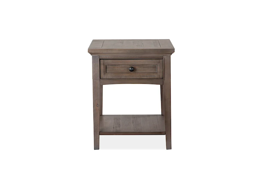 Paxton Place Occasional Tables Rectangular End Table by Magnussen Home at Darvin Furniture