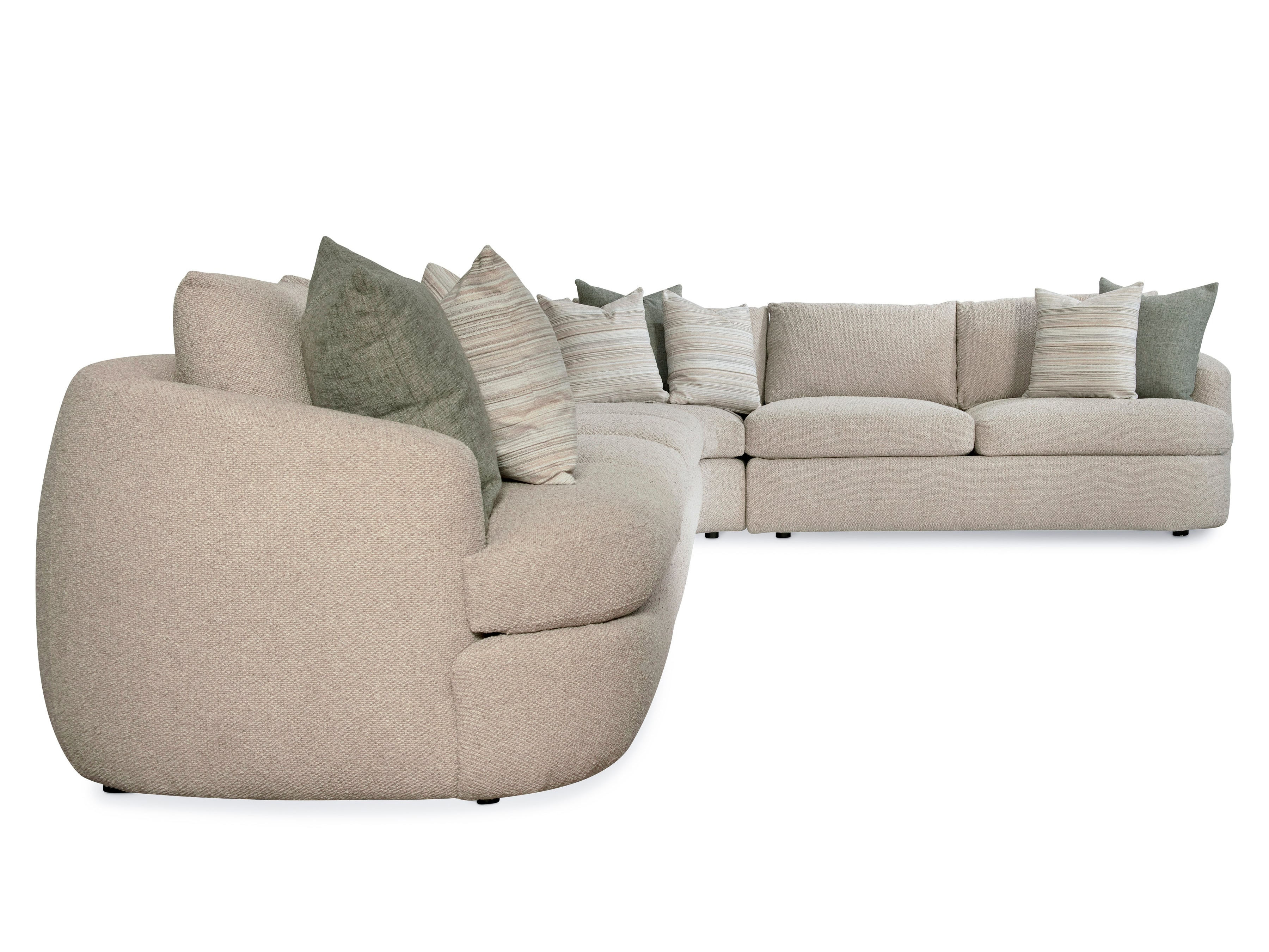 Bernhardt Bernhardt Living Jules Fabric Sectional
