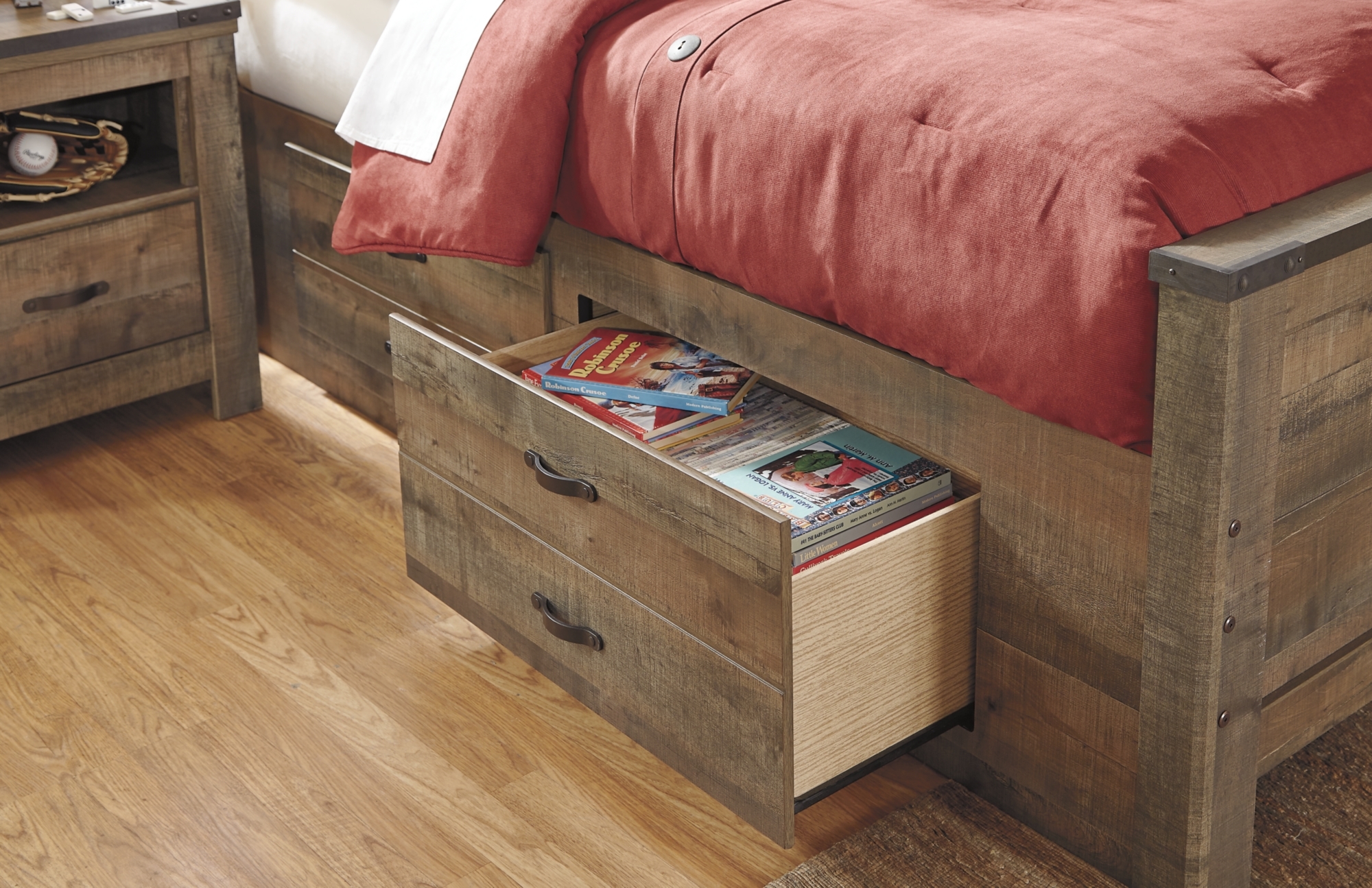 Twin Bookcase Bed