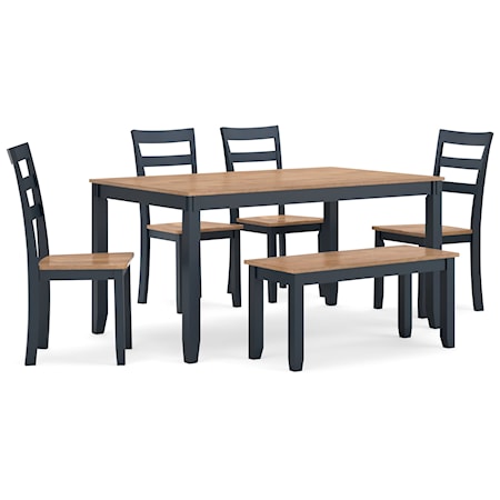 Dining Room Table Set (6/Cn)