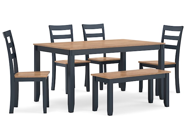 Dining Room Table Set (6/Cn)