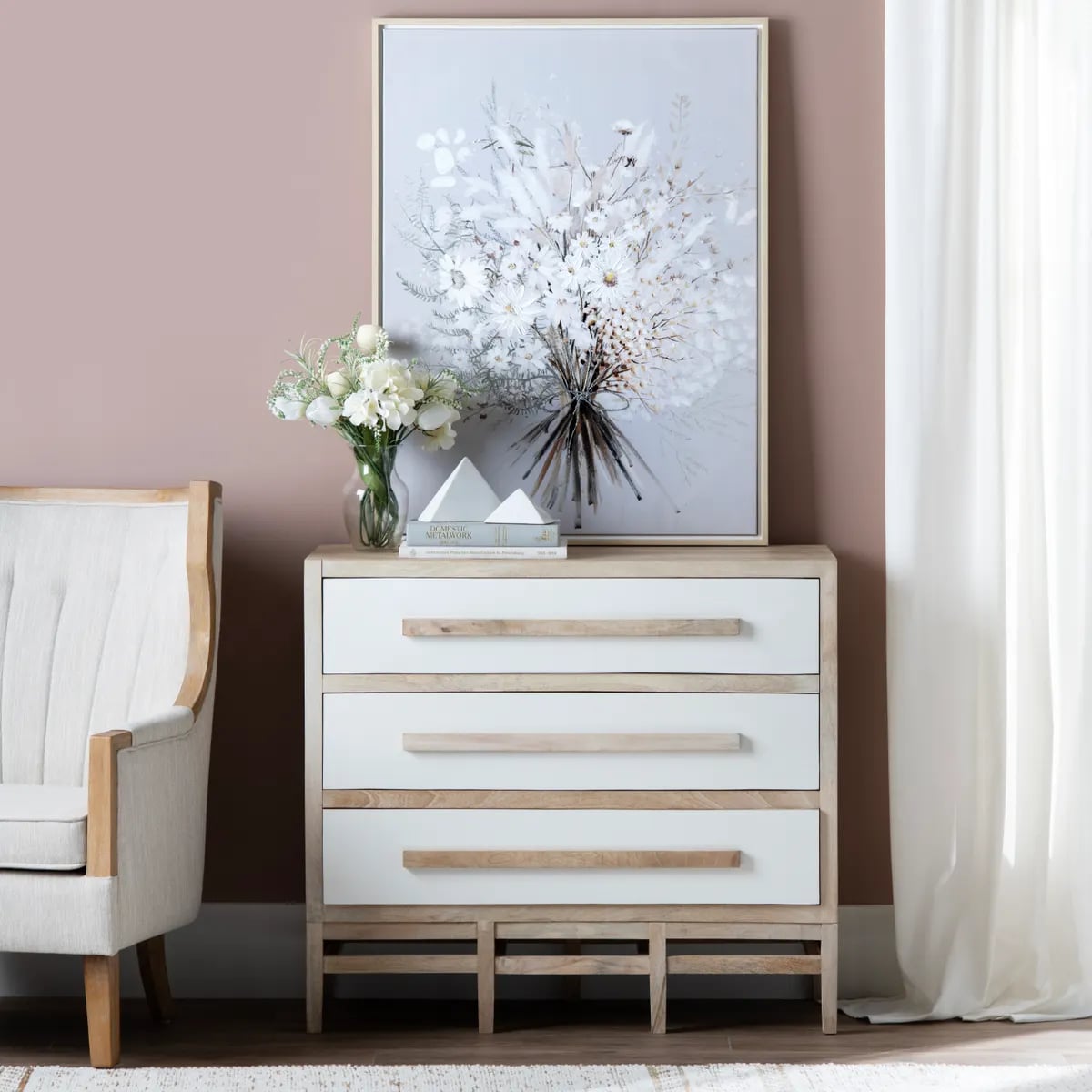 Crestview Collection Blue Hills Chest