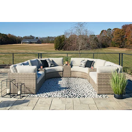 9-Piece Outdoor Sectional