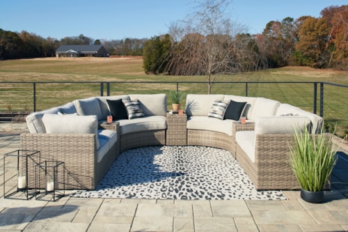 9-Piece Outdoor Sectional