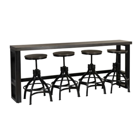 Hawkford 5-Piece Bar Set