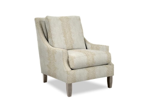 Chair with Loose Back Cushion