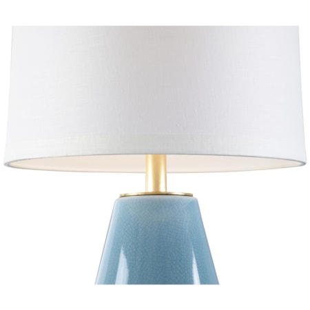 St Michael Lamp - Light Blue