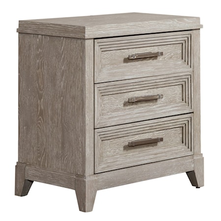 3-Drawer Nightstand