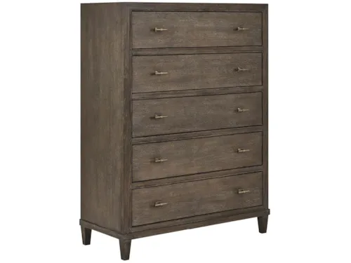 Transitional 5-Drawer Bedroom Chest