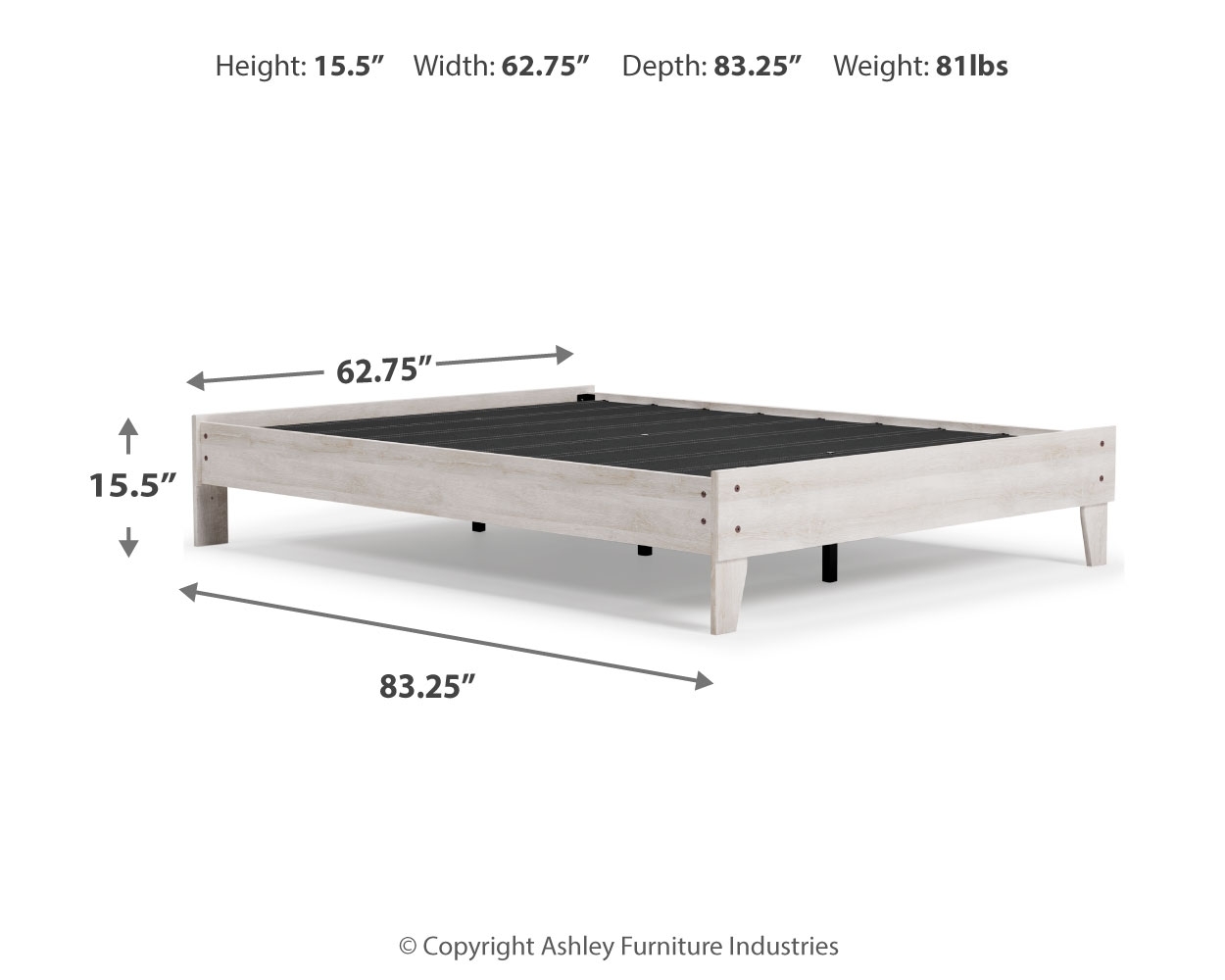 Queen Platform Bed
