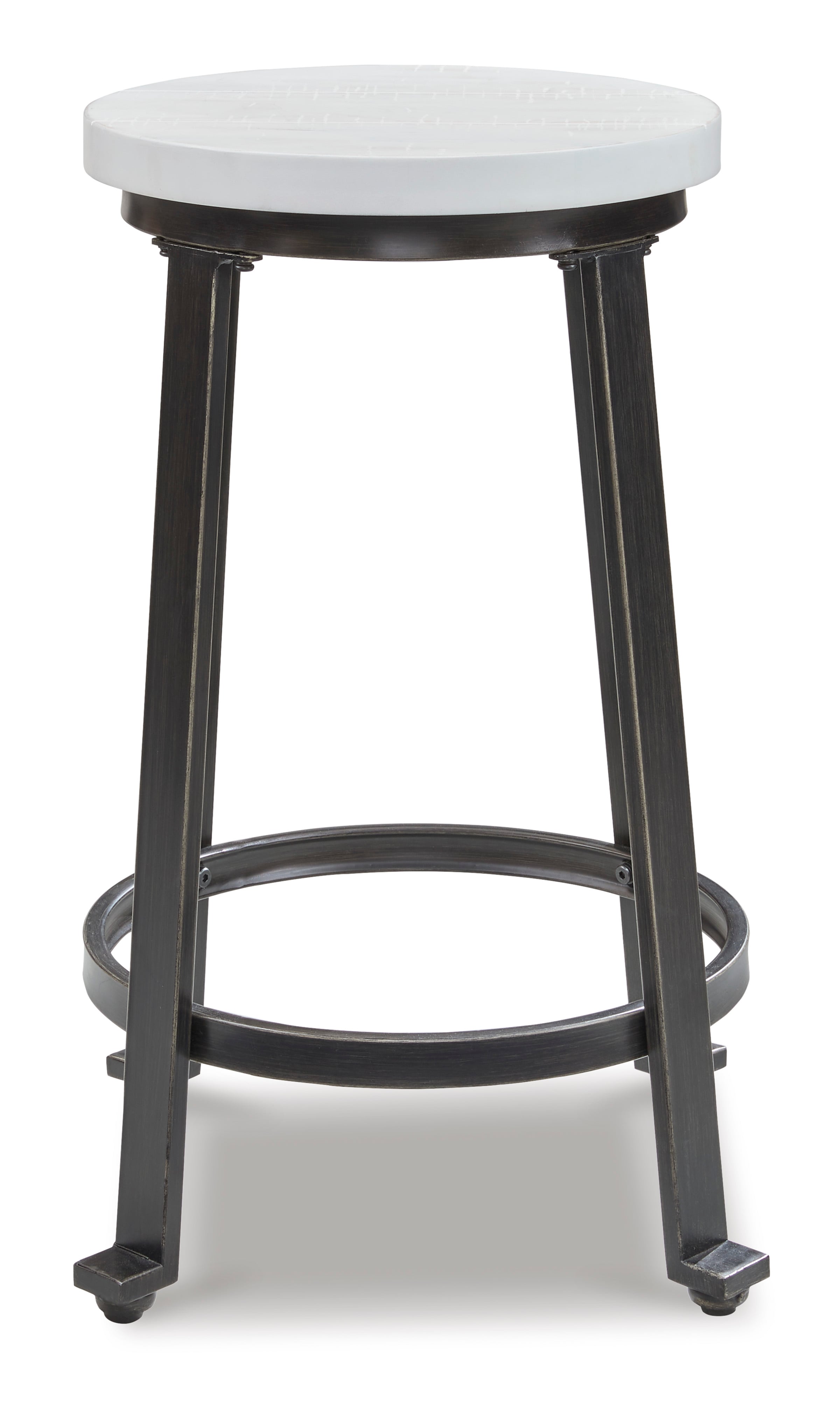 Signature Design by Ashley Challiman D307224 Vintage White Counter