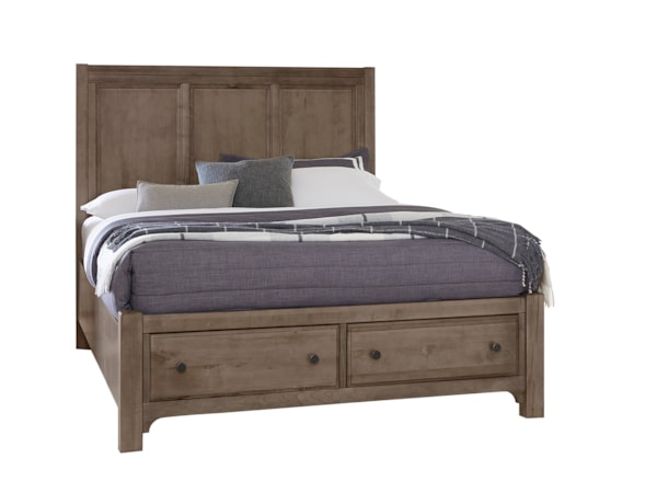 4-Piece King Panel Bedroom Set