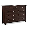 Durham Furniture Montgomery 9-Drawer Mule Chest