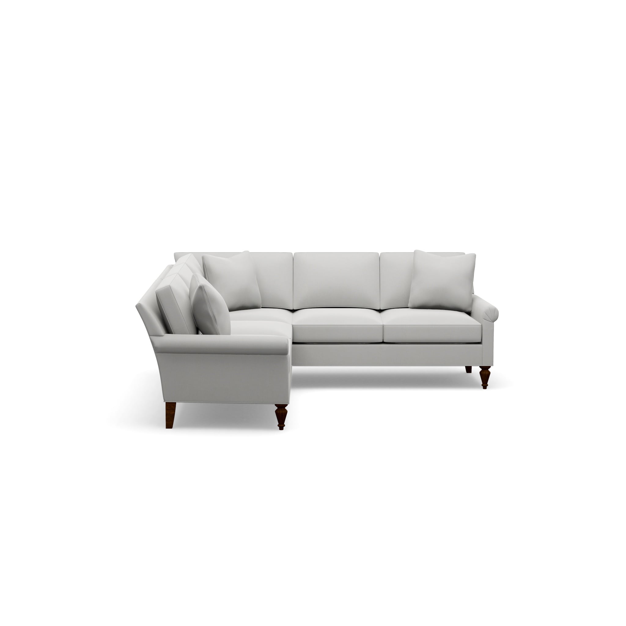 2-Piece L-Shaped Sectional Sofa