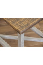 International Furniture Direct Pueblo Rustic Counter Stool