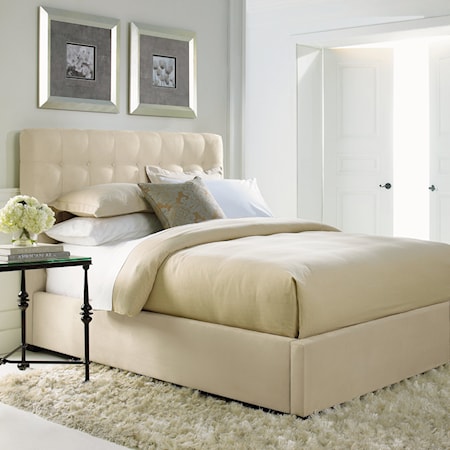 Avery Fabric Panel Bed Twin