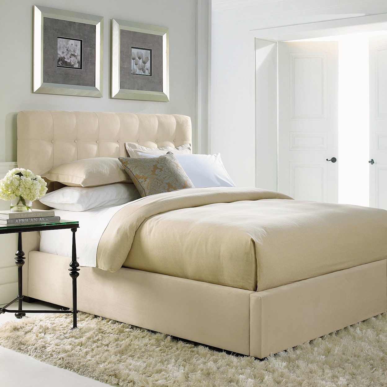 Bernhardt Bernhardt Interiors Avery Fabric Panel Bed Twin