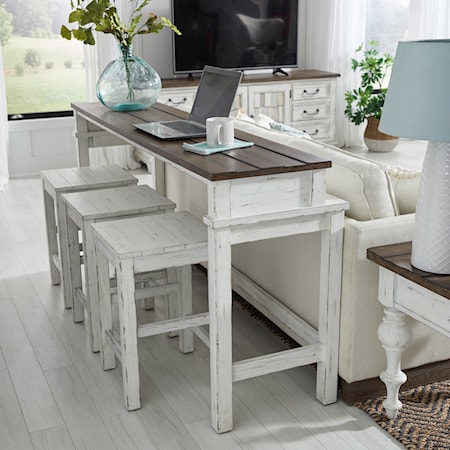 4-Piece Console Table Set