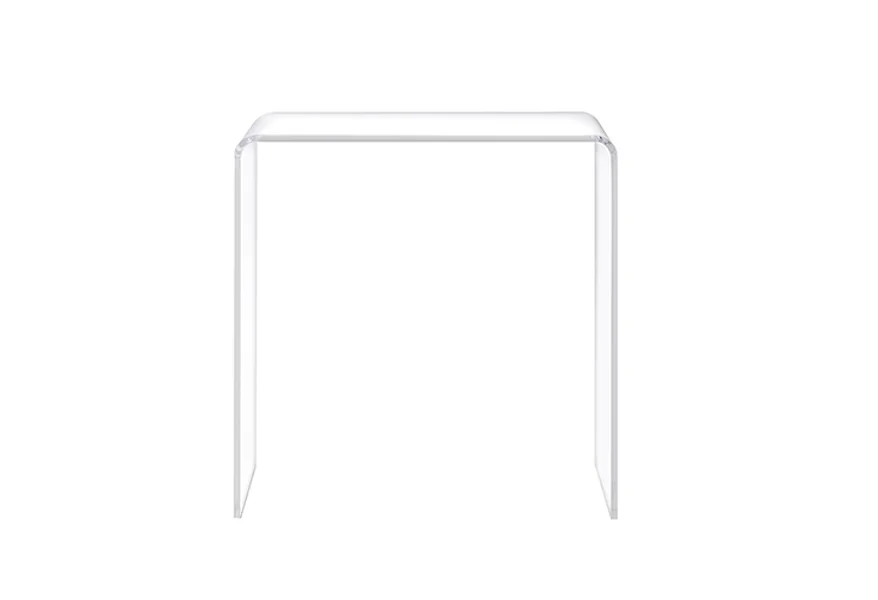 A La Carte Acrylic End Table by Progressive Furniture at Wayside Furniture & Mattress