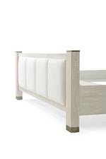 Theodore Alexander Breeze Pine Upholstered King Bed