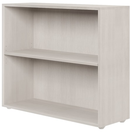 Youth 2 Shelf Bookcase in Stone