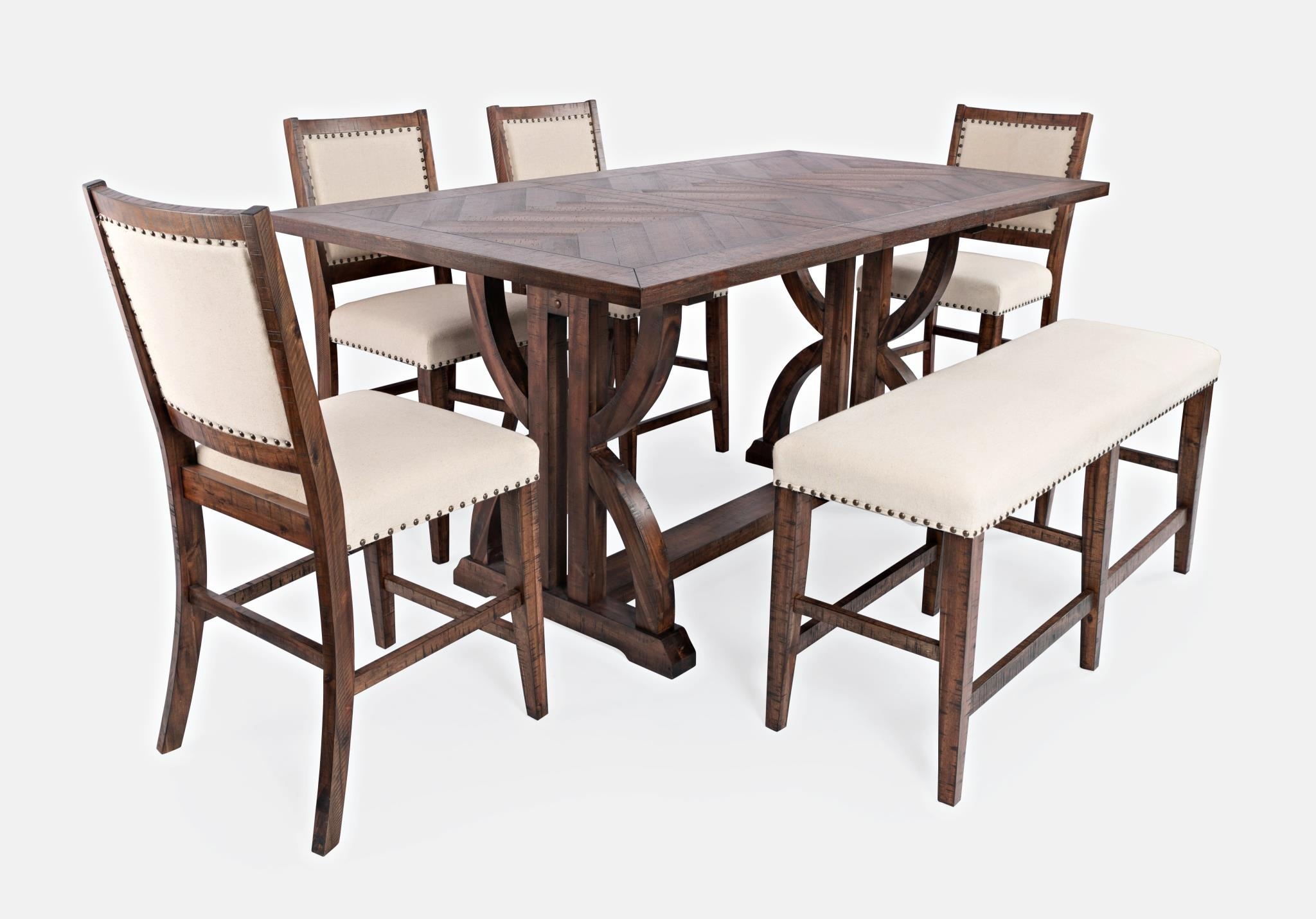 Jofran Fairview 6-Piece Counter Table and Chair Set