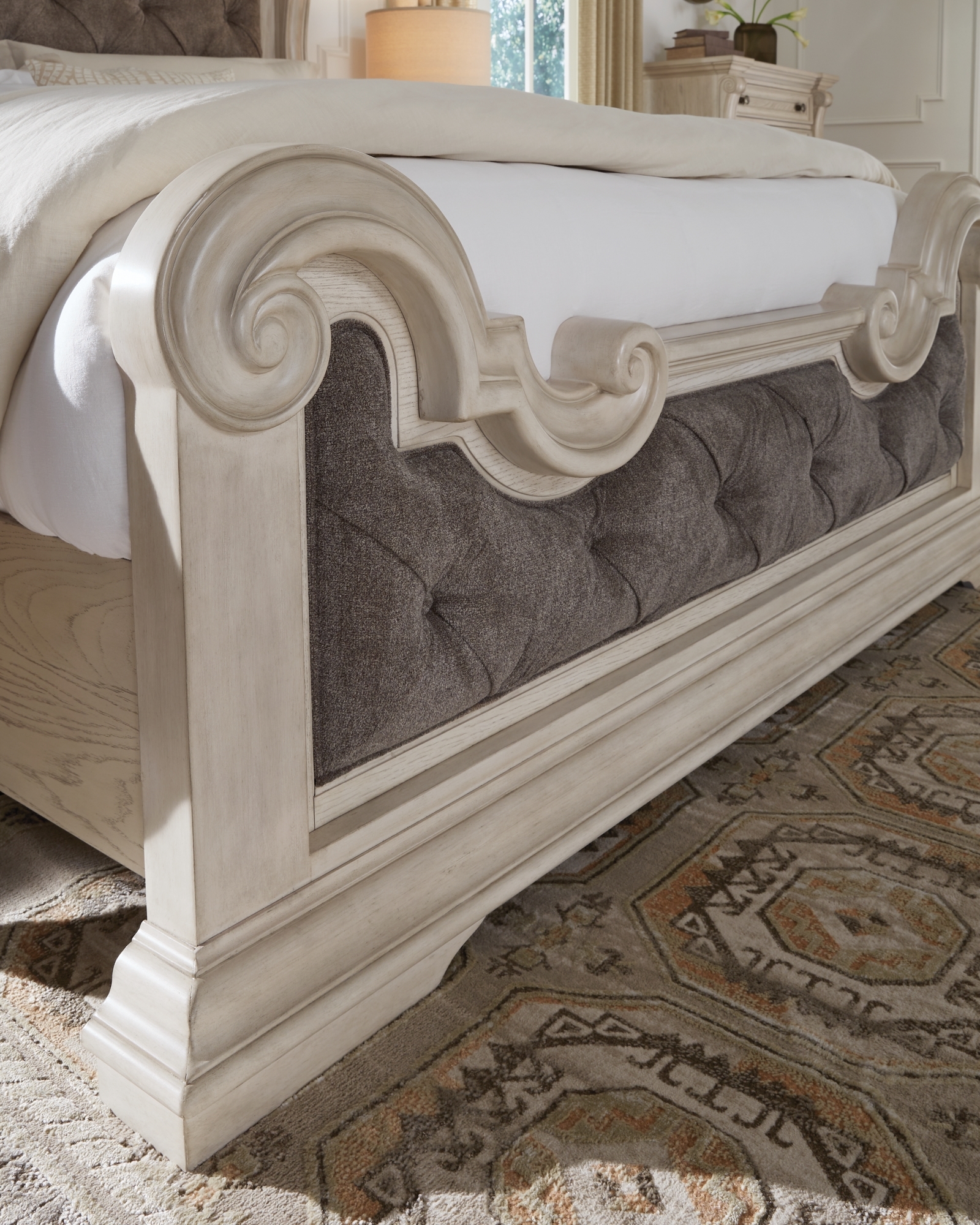 Signature Design by Ashley Andonhall California King Upholstered Panel Bed