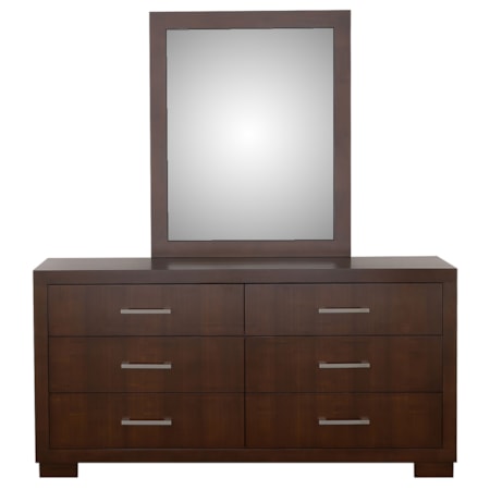 6-drawer Dresser w/ Mirror