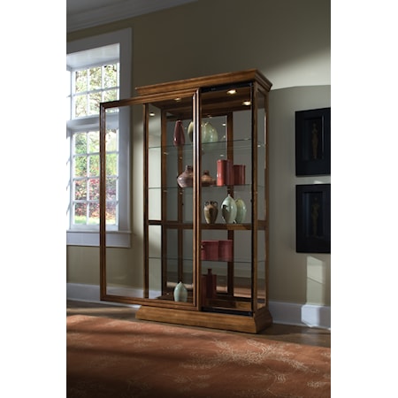 Two Way Sliding Door Curio