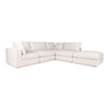 Moe's Home Collection Justin Justin Dream Modular Sectional Taupe