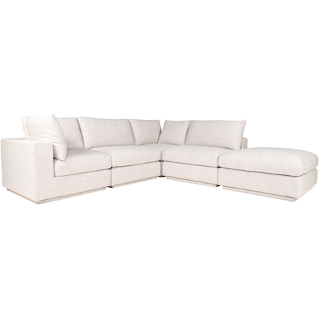 Justin Dream Modular Sectional Taupe