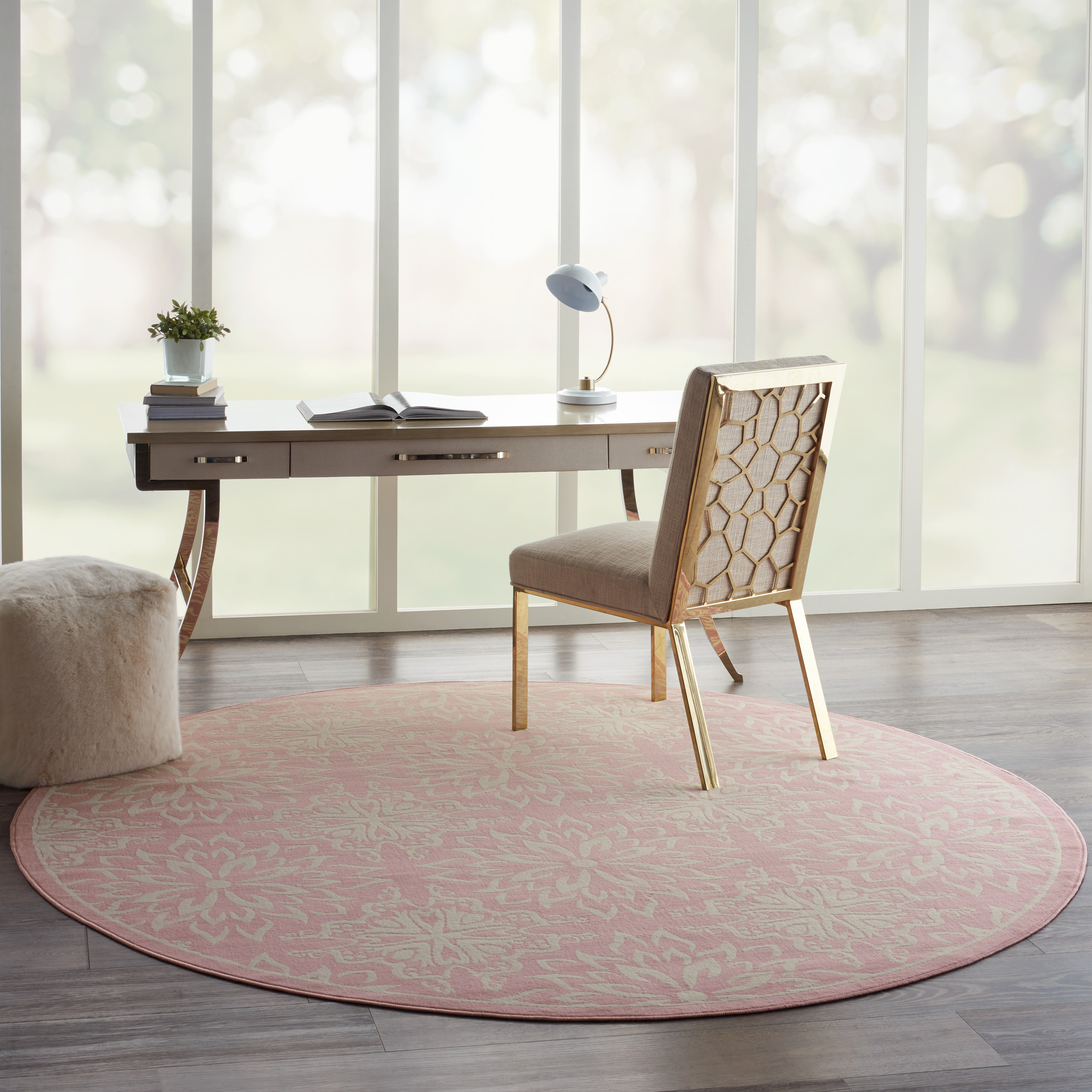 Nourison Jubilant 8' Round  Rug