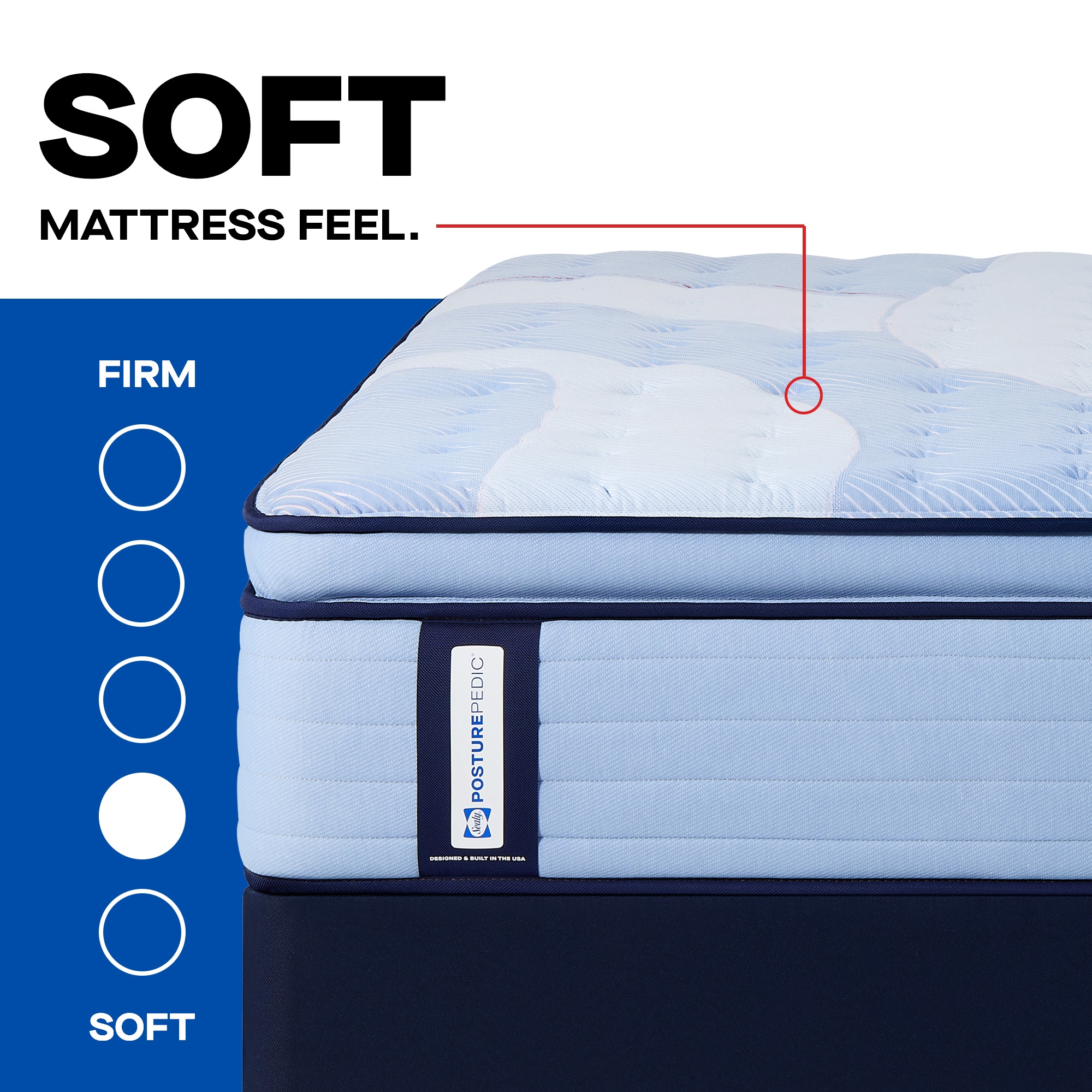 Goddard Euro Pillow Top Soft Queen